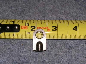 HD RV OEM Flat Gas Spring Strut Screw-on Blade Loop Pin Bolt Eye End Fitting M6 - Picture 1 of 5