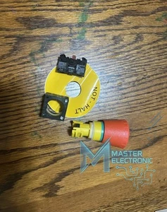 Siemens 3SB3 203-1 HA20 Schalter + Aufkleber + Öffner Kontakt Brandneu in OVP - Bild 1 von 3