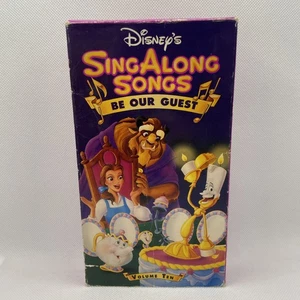 Disneys Sing Along Songs Beauty and the Beast: Be Our Guest (VHS, 1992) - Picture 1 of 9