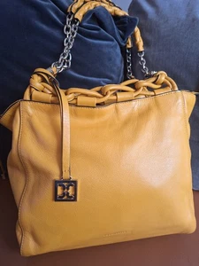 Damen Handtasche Coccinelle Gelb Umhängetasche Schultertasche - Bild 1 von 12
