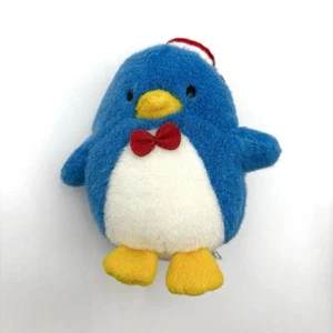 Vintage Sanrio 2000 Kollektion Smoking Sam blau Pinguin Beanie Plüsch 6 Zoll - Bild 1 von 4