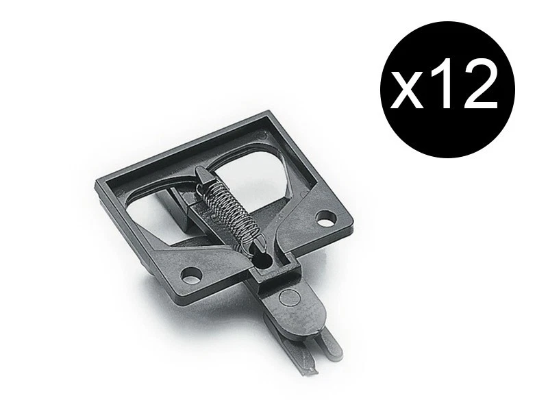 ROCO 12x boitiers d'attelage à élongation pour wagon 2 essieux - HO - ROCO 40344 - Photo 1/1