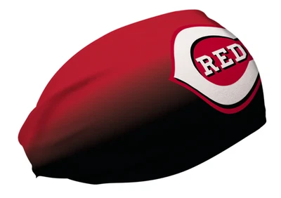 Vertical ATHLETICS Cincinnati Reds Ombre COOLING HEADBAND *NEW - Image 1 of 3
