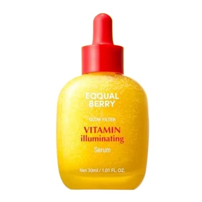 EQQUALBERRY Vitamin Illuminating Serum Bakuchiol Plumping Face Serum 30ml
