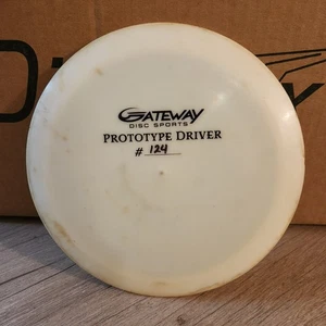 USED Gateway Discs WHITE Platinum Prototype 124 Aura 174 grams weighed - Picture 1 of 3