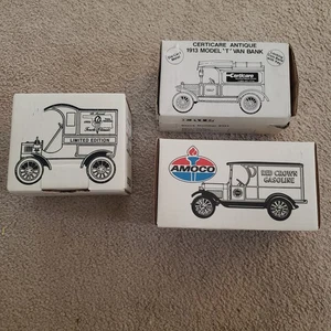 Amoco 1923 Chevy 1/2 Ton 1905 Ford 1913 Certicare Model T Van - Picture 1 of 2