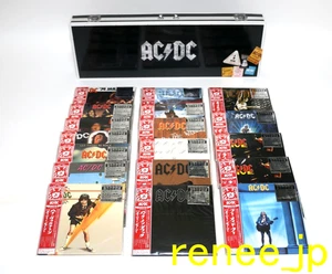AC/DC / JAPAN Mini LP CD x 18 titles + PROMO BOX Set!! - Picture 1 of 17