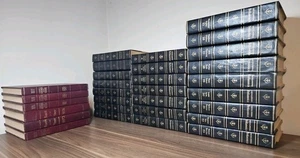 Vintage Encyclopedia Britannica Complete Set 1972 / 24 Books + 1973-77 Yearbook - Foto 1 di 12