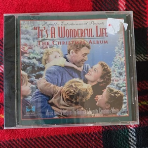 NEW! SEALED! It's A Wonderful Life The Christmas Album (CD 1994, Capitol Records - Picture 1 of 2