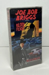 Rare Joe Bob Briggs Presents Blood Feast 1963 Sleaziest HORROR VHS 1990 *Tested* - Bild 1 von 12