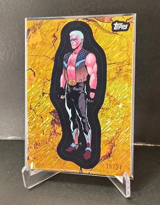 2025 Topps Marvel Comic Book Heroes /24 BLUE BOLT #100 - Gold Flake Shimmer 1975 - Image 1 of 3