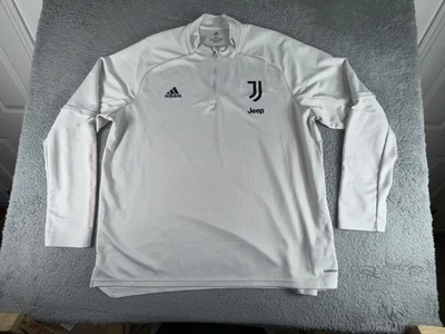 Adidas 1/4 Cremallera Pullover Chaqueta JEEP Juventus Entrenamiento Suéter 3XL XXXL Blanco Foto 1 de 4