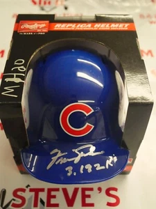 FERGIE JENKINS SIGNED RAWLINGS MINI HELMET 3192 K'S BAS BECKETT WITNESSED COA - Picture 1 of 2