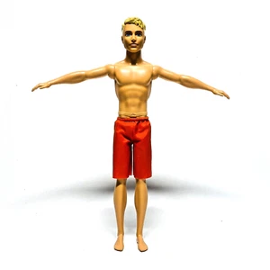 2016 Barbie You Can Be Anything Karriere Puppe Rettungsschwimmer Ken Mattel blonde Haare - Bild 1 von 14