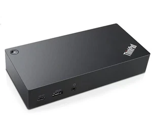 Station d'accueil Lenovo ThinkPad USB-C génération 2 jusqu'à 60 W alimentation - Photo 1/4