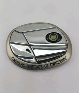 Cadillac Heritage Of Ownership Grille Medallion - Picture 1 of 5