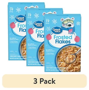 (3 pack) Frosted Flakes Breakfast Cereal, 26.8 oz - Picture 1 of 3