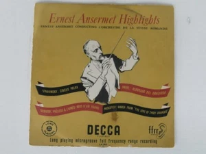 Ernest Ansermet Conducting L'Orchestre De La Suisse Romande – 10" LP - Bild 1 von 2
