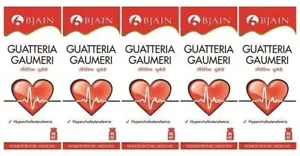 Confezione da 5 gocce omeopatiche BJain Guatteria Gaumeri aiuta nel colesterolo alto - Foto 1 di 3