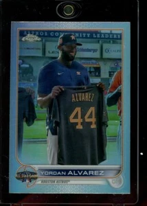 2022 Topps Chrome Update #ASGC-27 Yordan Alvarez 2022 All-Star Game Chrome - Picture 1 of 2
