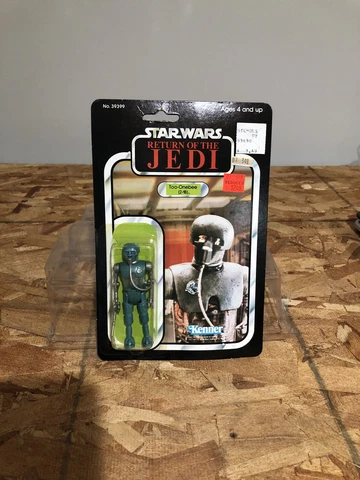 Star Wars ROTJ Too-OneBee 2-1B 1983 MOC 77 Back Cover