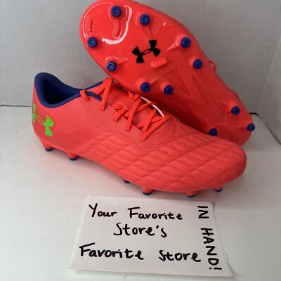 Botines de fútbol Under Armour Magnetico Select 3 verde beta para hombre talla 13 3027039-600 Foto 1 de 4