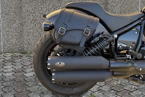 FÜR INDIAN SPORT CHIEF, CHIEF  2022-2025 LEDER SATTELTASCHEN RECHTE   ENDSCUOIO - Picture 1 of 11