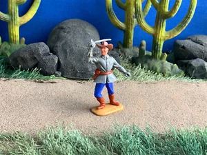 TIMPO Swoppet Civil War Confederate Soldier Vintage Plastic Figure 54 mm - Picture 1 of 5