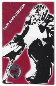 2002-03 Idaho Steelheads WCHL Hockey Schedule !!! Pepsi (version 2) - Picture 1 of 1