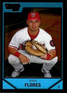 2007 Bowman Chrome Prospects Jesus Flores Washington Nationals #BC54 - Picture 1 of 2