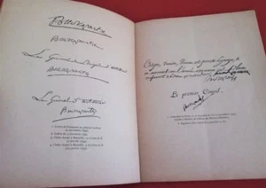 L'évolution des signatures de BONAPARTE.- Conférence 1916 - Foto 1 di 2