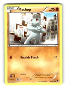 Pokemon XY Furious Fists Machop 44/111 LP - Picture 1 of 4