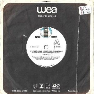 EAGLES Please Come Home For Christmas 1978 New Zealand 7" 45 NZ IMPORT E45555 - Picture 1 of 1