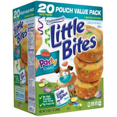 Muffins para pastel de fiesta Entenmann's Little Bites 20 CT 33 OZ Foto 1 de 4