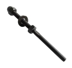 200 accesorios de extremo de acero inoxidable de óxido negro T316 tensor de barandilla de cable de 1/8" - Imagen 1 de 1