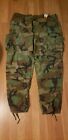 Camouflage military Bdu Pants Size XLarge Long woodland