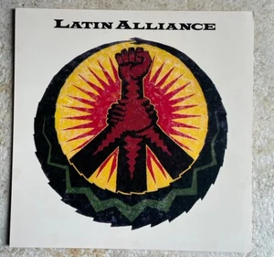 Latin Alliance Hispanic Hip Hop Original 1991 12x12 2-Sided Promo Poster Flat - Picture 1 of 3