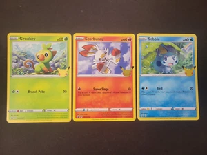 Pokémon CELEBRATIONS 25th Anniversary GALAR First Partner Pack Jumbo Cards - Picture 1 of 2