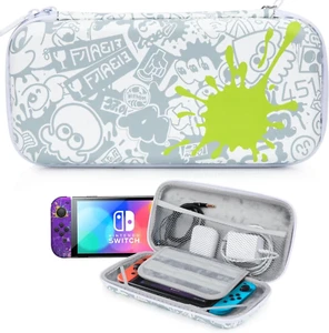 Splatoon3 Carry Case Schutzhülle für Nintendo SWITCH mit Schutzglas - Bild 1 von 1