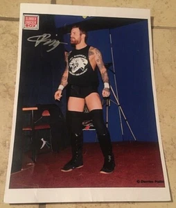 Chris Ridgeway 8.5" X 11.5 Autographed Photograph, Slobber Knocker Box  - Picture 1 of 10