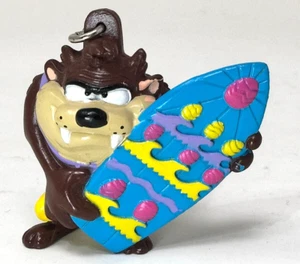 Tazmanian Devil Surf Board Warner Bros Beach Key Chain Vintage - VG - Picture 1 of 3