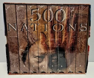 500 Nations (Set Of 8 VHS Tapes, 1995) Native Americans, Host: Kevin Costner NEW - Picture 1 of 9