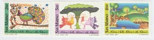 San Marino Drawing Contests for Boys 1989 MNH** Full Set A19P42F829 - Picture 1 of 1