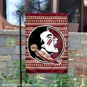 FSU Seminoles Chevron Garden Flag and Yard Banner - Picture 1 of 5
