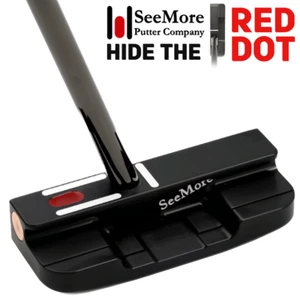 SEEMORE 2025 MINI GIANT DEEP FLANGE BLACK PUTTER / HIDE THE RED DOT / CUSTOM - Picture 1 of 8