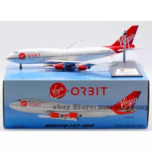 Virgin Orbit Boeing B747-400 B-Models 1:200 Diecast Aircraft Jet Model N744VG - Picture 1 of 7