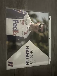 Denny Hamlin #11 2022 FedEx Joe Gibbs Racing Nascar Hero Card Postcard - Picture 1 of 2
