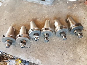 6x ERI BT50 50 pernos + pernos adaptadores OD 27mm 22mm (2x) para cortador SHELL MILL - Imagen 1 de 7