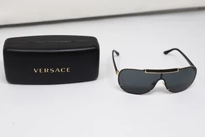 NEU Versace Sonnenbrille - Gold/Schwarz Piloten mit Versace Box und Etui - Bild 1 von 6