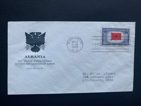 Scott  918 addressed  FDC Cover